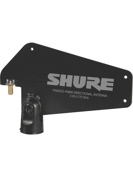 Shure - Antenne directive passive RSMA PA805Z2 - SSP PA805Z2-RSMA