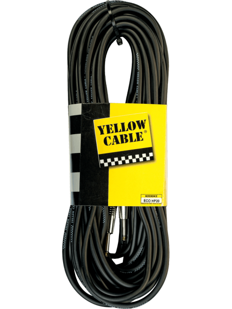 Yellow Cable - Cordon hp jack jack 20 m - ECO HP20