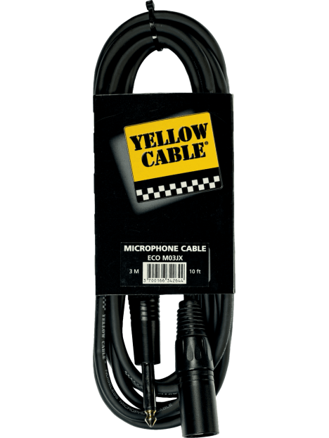 Yellow Cable - Cordon jack xlr 3 m - ECO M03JX