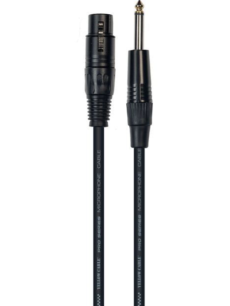Yellow Cable - Cordon micro jack ale xlr fem. 5 m - ECO M05J