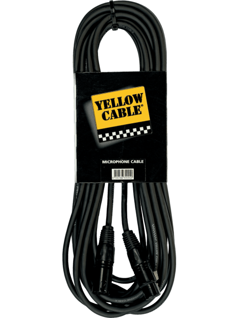 Yellow Cable - Cordon xlr xlr fem. 15 m - ECO M15X