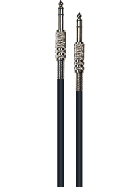 Yellow Cable - Cordon jack stéréo jack stéréo 30 cm - lot de 2 - ECO P030S