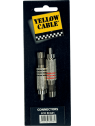 Yellow Cable - Fiche rca male - lot de 2 - ECO RCA01
