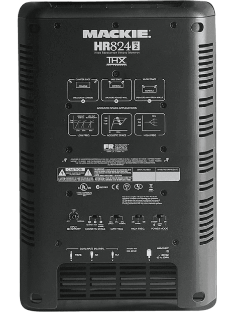 Mackie - Monitor bi-amplifié  8" 250W RMS (l'unité) - RMK HR824MK2