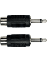 Yellow Cable - Adaptateur rca fem. jack m male 3.15 mm - lot de 2 - ECO AD16