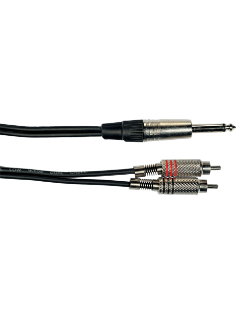 Yellow Cable - Cordon 2 rca jack 3 m - ECO K02-3