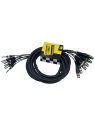 Yellow Cable - Octopaire 8 jacks mono 8xlr fem. 5 m - ECO OC11