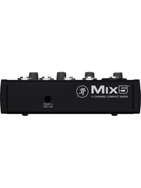 Mackie - Mixeur compact 5 canaux, 8 entrées MIX5 - SMK MIX5