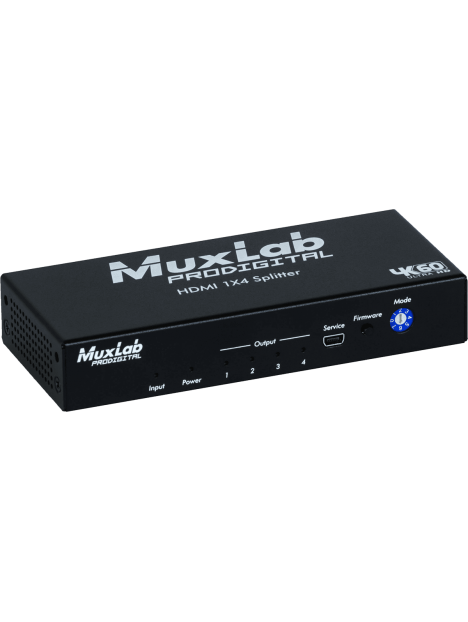 MuxLab - Distributeur 1x4 HDMI, 4K/60 - IMU 500426