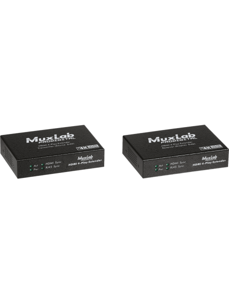 MuxLab - Kit Extension HDMI 5-Play, UHD-4 - IMU 500456