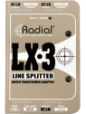Radial - Splitter niveau ligne passif, 1 entrée 3 sorties - SRA LX3