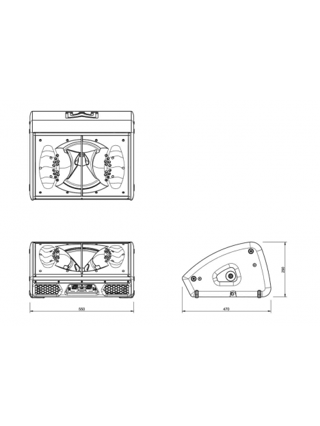 Martin Audio - Retour Premium CDD actif passif 12 pouces - SMA XE300