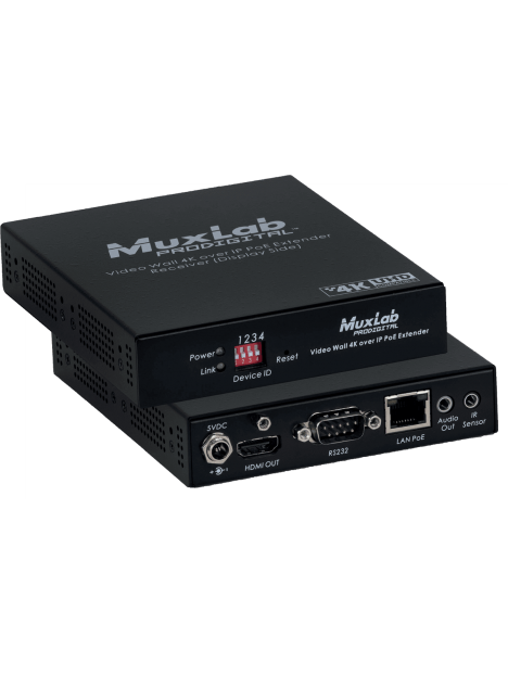 MuxLab - Récepteur HDMI 4K - IMU 500759-RX