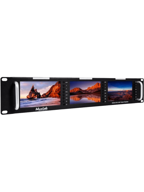 MuxLab - Triple Ecrans HDMI/3G-SDI - IMU 500840 