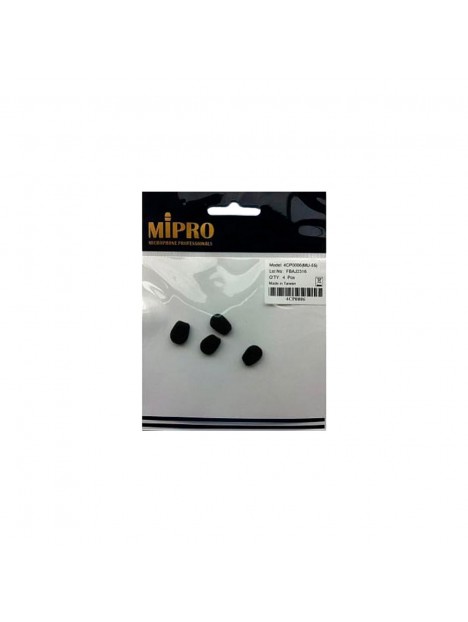 Mipro - 4CP0006 Lot de 4 Bonnettes pour Micro MU 55 HN MIPRO