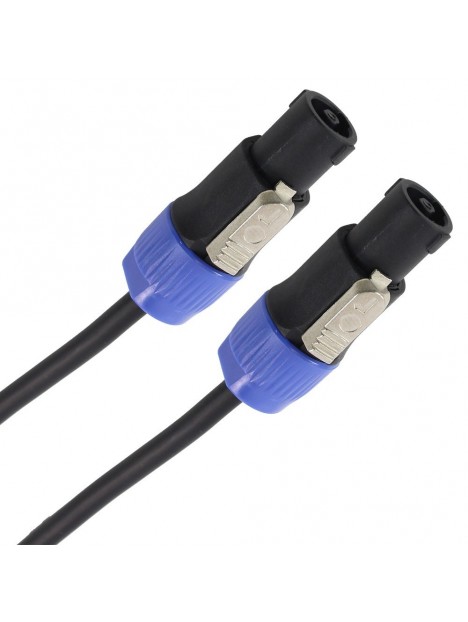 Plugger - Câble HP 2 x 1.5mm² Speakon Mâle - Speakon Mâle 10m Easy Plugger