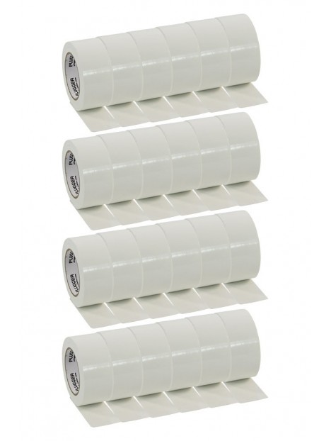 Plugger - GAFFER WHITE 25 mètres 24 rouleaux Plugger