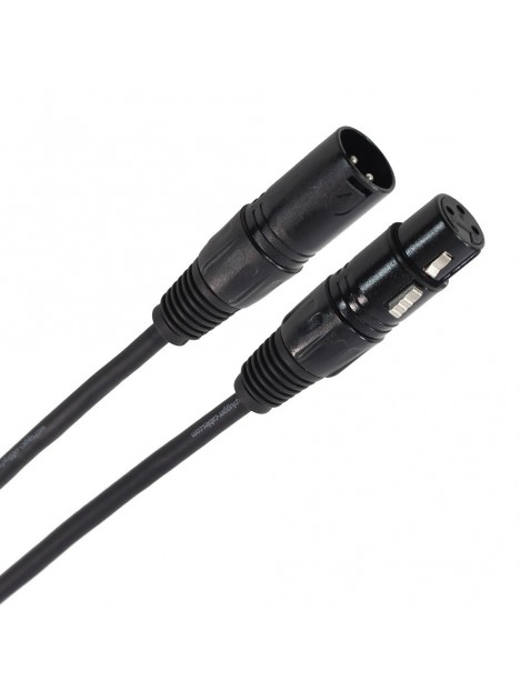 Plugger - Câble DMX XLR Femelle 3b - XLR Mâle 3b 3m Easy Plugger