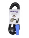 Plugger - Câble d'alimentation Powercon norme EU 1.8m Elite Plugger