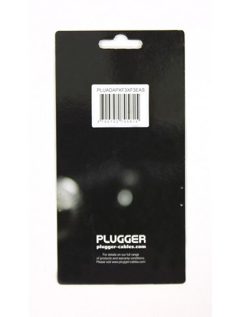 Plugger - Adaptateur XLR Femelle 3b - XLR Femelle 3b Easy Plugger