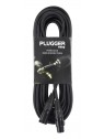 Plugger - Câble DMX XLR Femelle 3b - XLR Mâle 3b 10m Easy Plugger