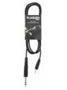 Plugger - Câble Mini Jack Mâle Stéréo - Jack Mâle Stéréo 1.50m Easy Plugger