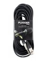 Plugger - Câble XLR Femelle - Jack Mâle Stéréo 15m Easy Plugger
