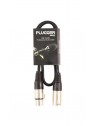 Plugger - Câble XLR Femelle 3b - XLR Mâle 3b 0.60m Easy Plugger