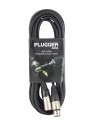 Plugger - Câble XLR Femelle 3b - XLR Mâle 3b 6m Easy Plugger