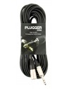 Plugger - Câble XLR Mâle 3b - Jack Mâle Stéréo 10m Easy Plugger