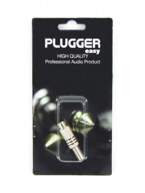 Plugger - Connecteur RCA Femelle Noir Plugger