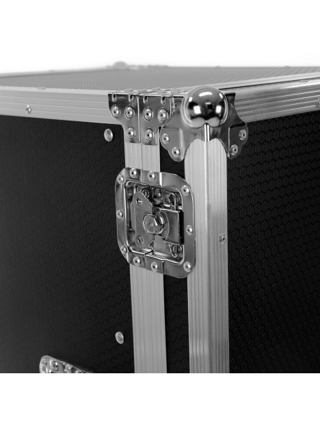Plugger Case - Flight case Rack 16U roller Plugger Case