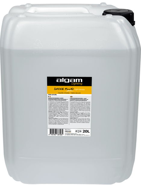 Algam Lighting - Liquide fumée faible densité 20L - LSF FOG-LD-20L