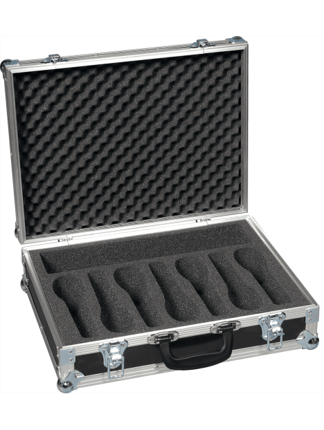 Algam Cases - Flight case pour 7 micros - HAL MIC-7