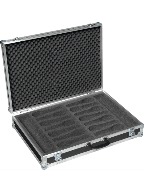 Algam Cases - Flight case pour 14 micros - HAL MIC-14