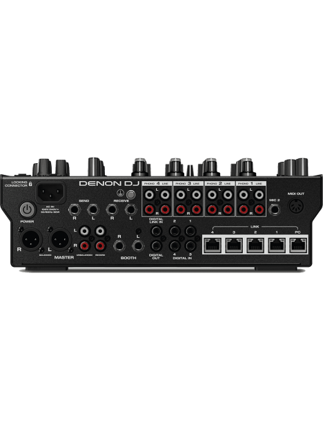 Denon DJ - Table de mixage 4 voies, 2 USB Audio, DSP 16 effets - DDE X1850