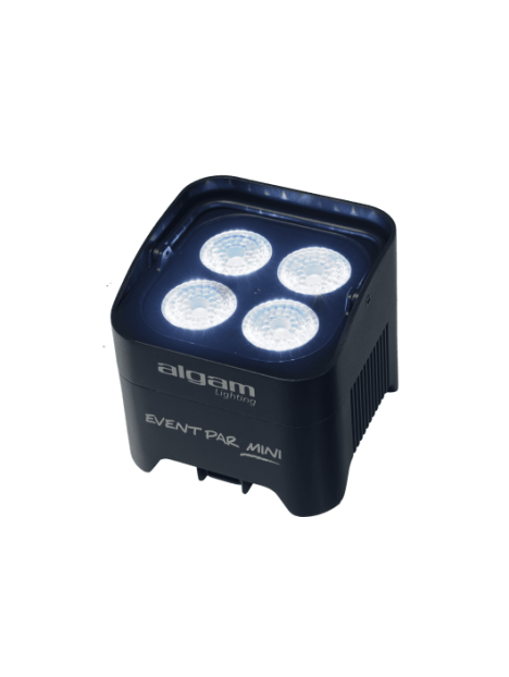 Algam Lighting - PAR sur batterie 4 LED 10W RGBW IR - LAL EVENTPAR-MINI 