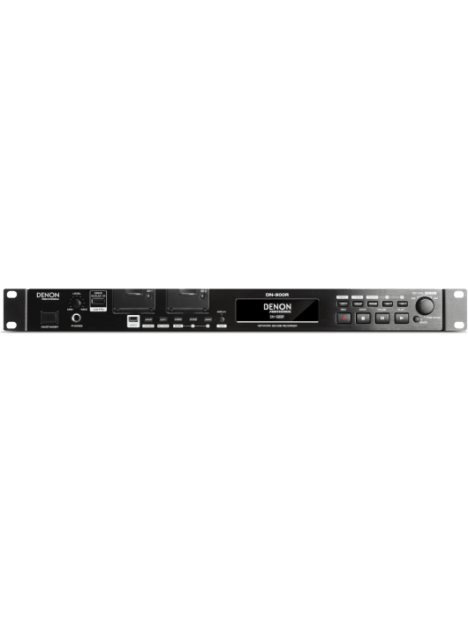 Denon Pro - Enregistreur audio réseau SD/USB interface Dante 2X2 - SDE DN900R 