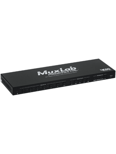 MuxLab - Switch 6x1 Multimédia - IMU 500445 - 866,40 € - AL ...