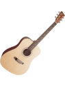 SX - Guitare acoustique naturelle 4/4 - GSX SD204