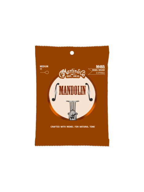 Martin - Retro Mandolin 465, 8 cordes, medium - CMA M465 