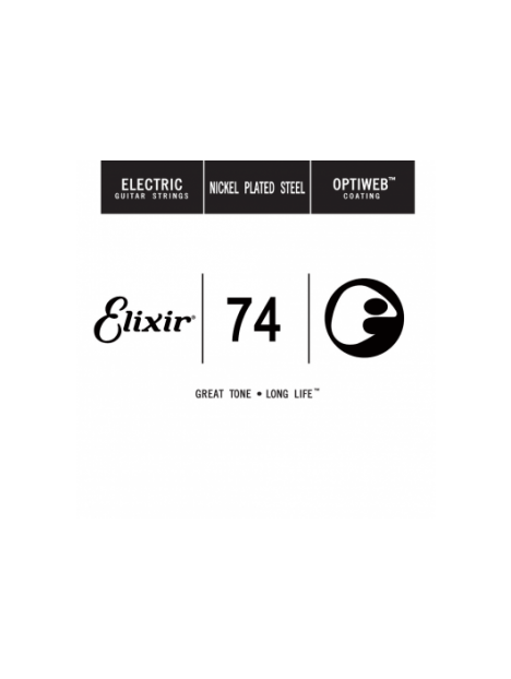 Elixir - CORDE ELECTRIQUE OPTIWEB 074 - CEL 16274 