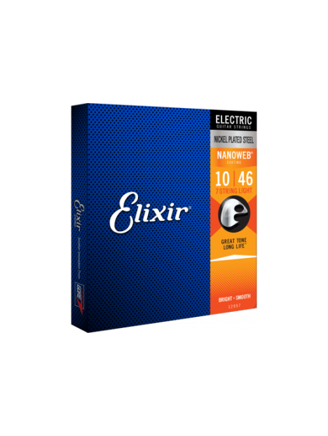 Elixir - JEU 7 CORDES ELECTRIC 10-56 - CEL 12057 