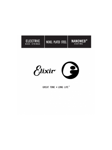 Elixir - CORDE BASSE NANOWEB 085 - CEL 15385 
