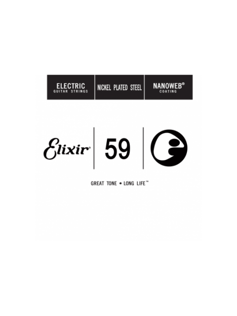 Elixir - CORDE ELECTRIQUE NANOWEB 059 - CEL 15259 