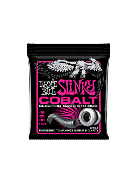Ernie Ball - Slinky cobalt 45-100 - CEB 2734 