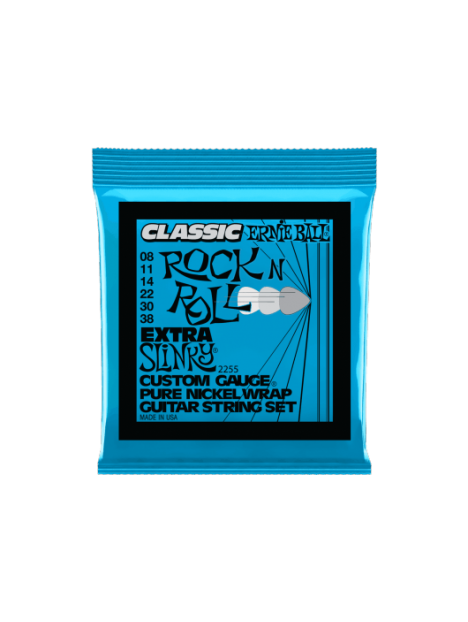 Ernie Ball - Slinky classic pure nickel 8-38 - CEB 2255 