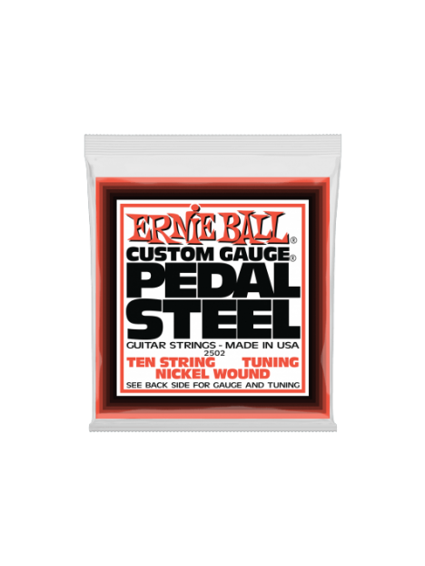 Ernie Ball - Pedal steel accordage e9 - CEB 2502 