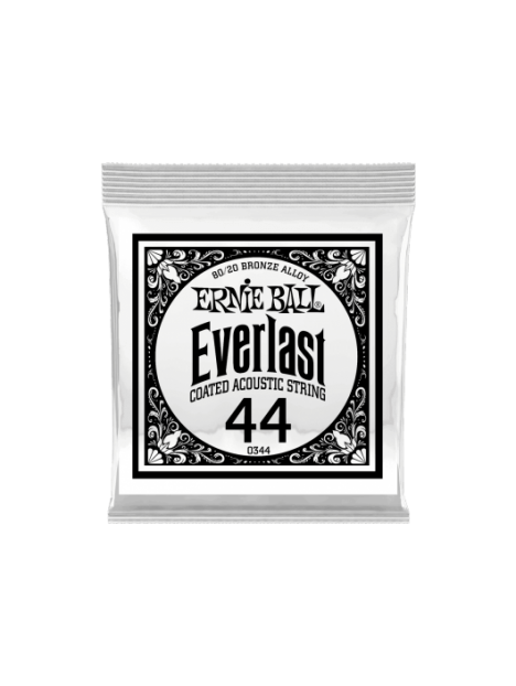 Ernie Ball - Everlast coated 80/20 br onze 44 - CEB 10344 