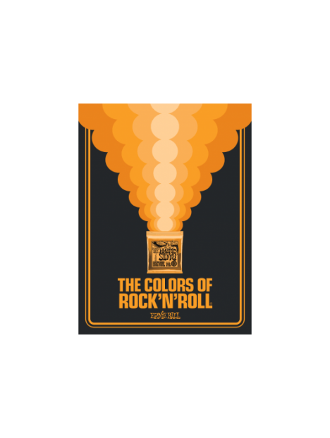Ernie Ball - Poster colors of rock'n roll hybrid slinky - YERN 7027 